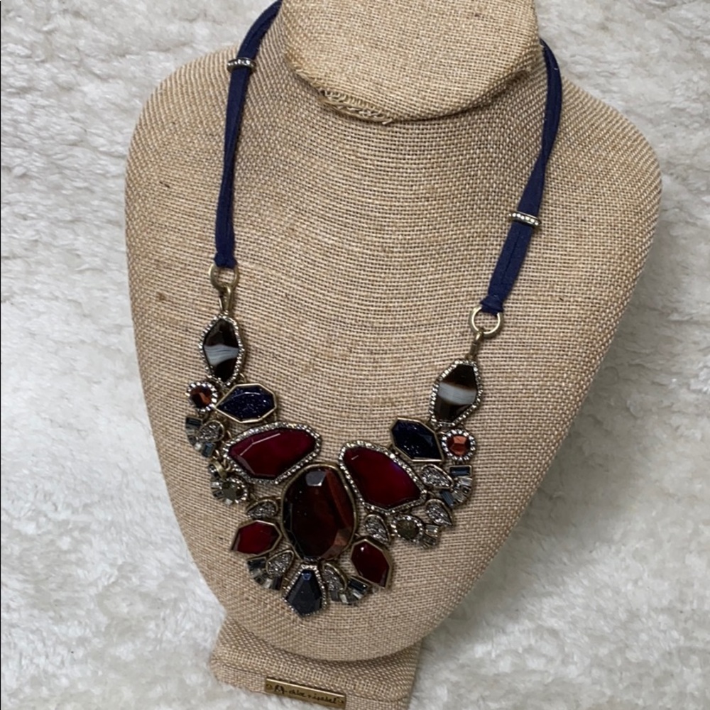 Semi Precious Stone Collar Necklace
